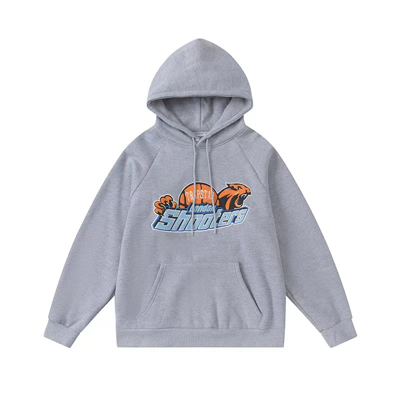 Trapstar Shooters Hooded Tracksuit Gray