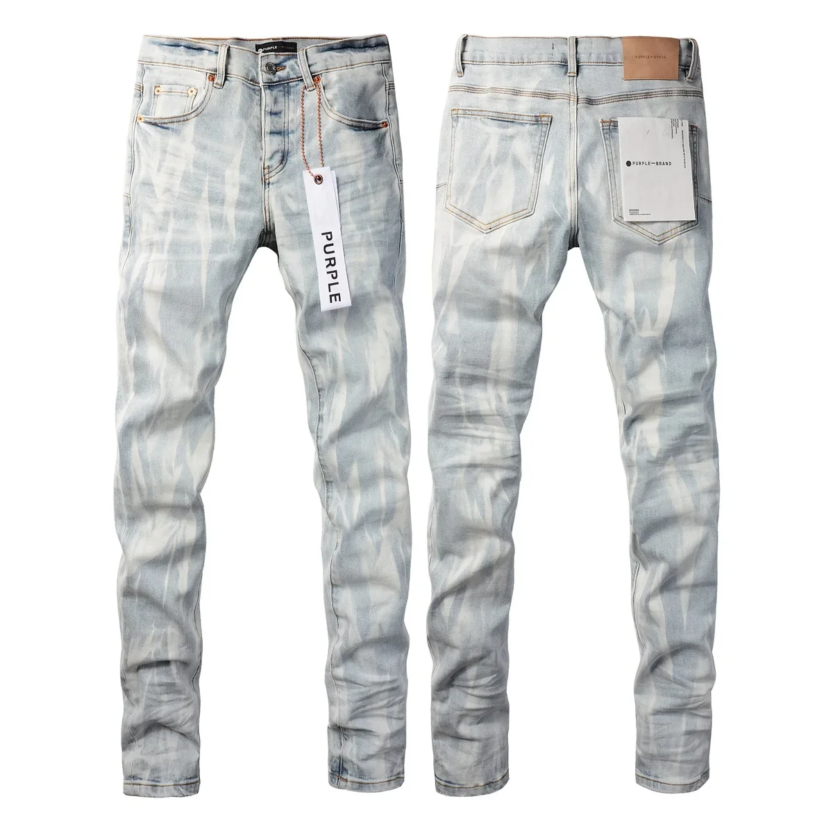 jeans sell American high street slim tie-dye washing personality 7017 2024 New Fashion Trend High quality Jeans