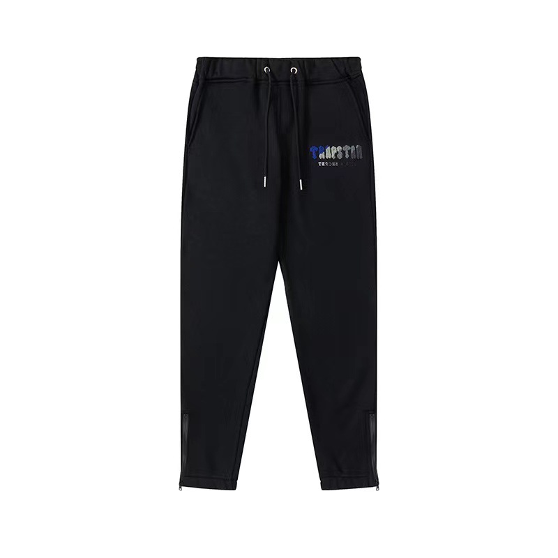 TRAPSTAR RACKSUIT CHENILLE DECODED BLACK