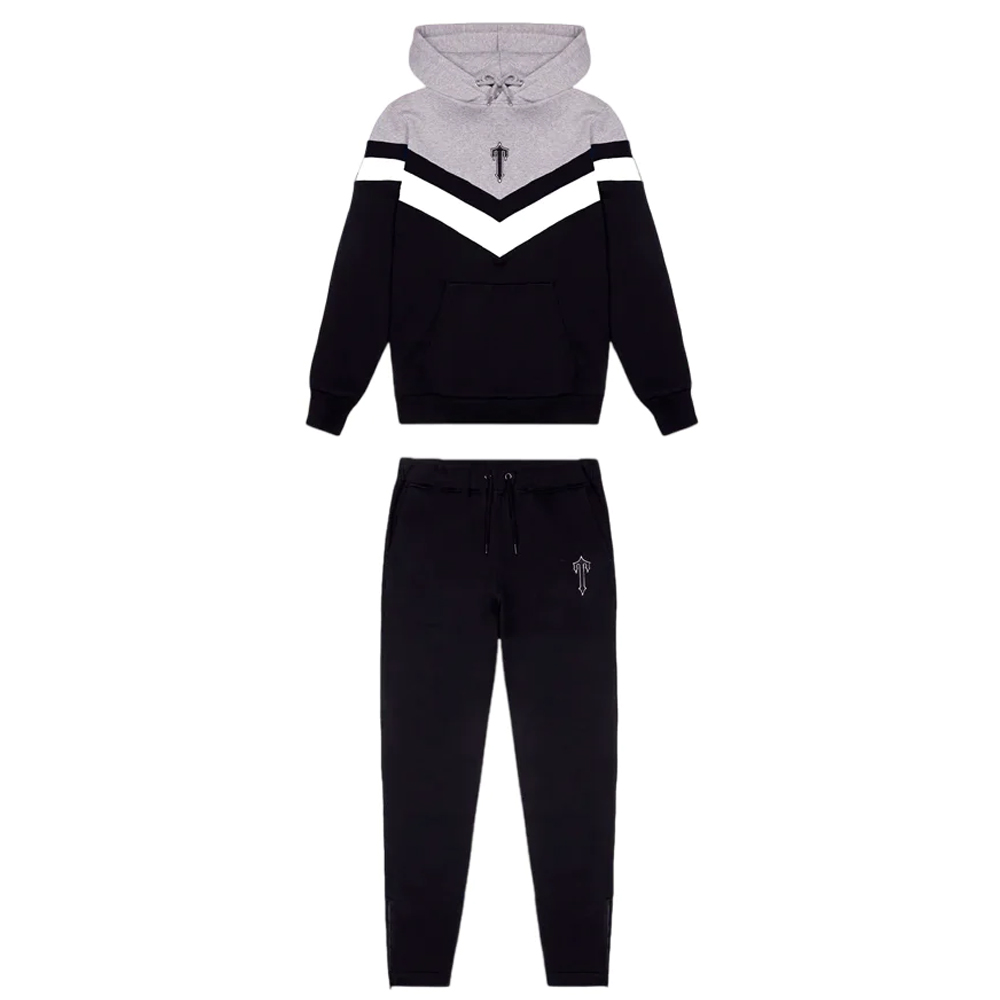 [Copy]TRAPSTAR CHENILLE DECODED HOODED TRACKSUIT - DAZZLING BLUE/WHITE