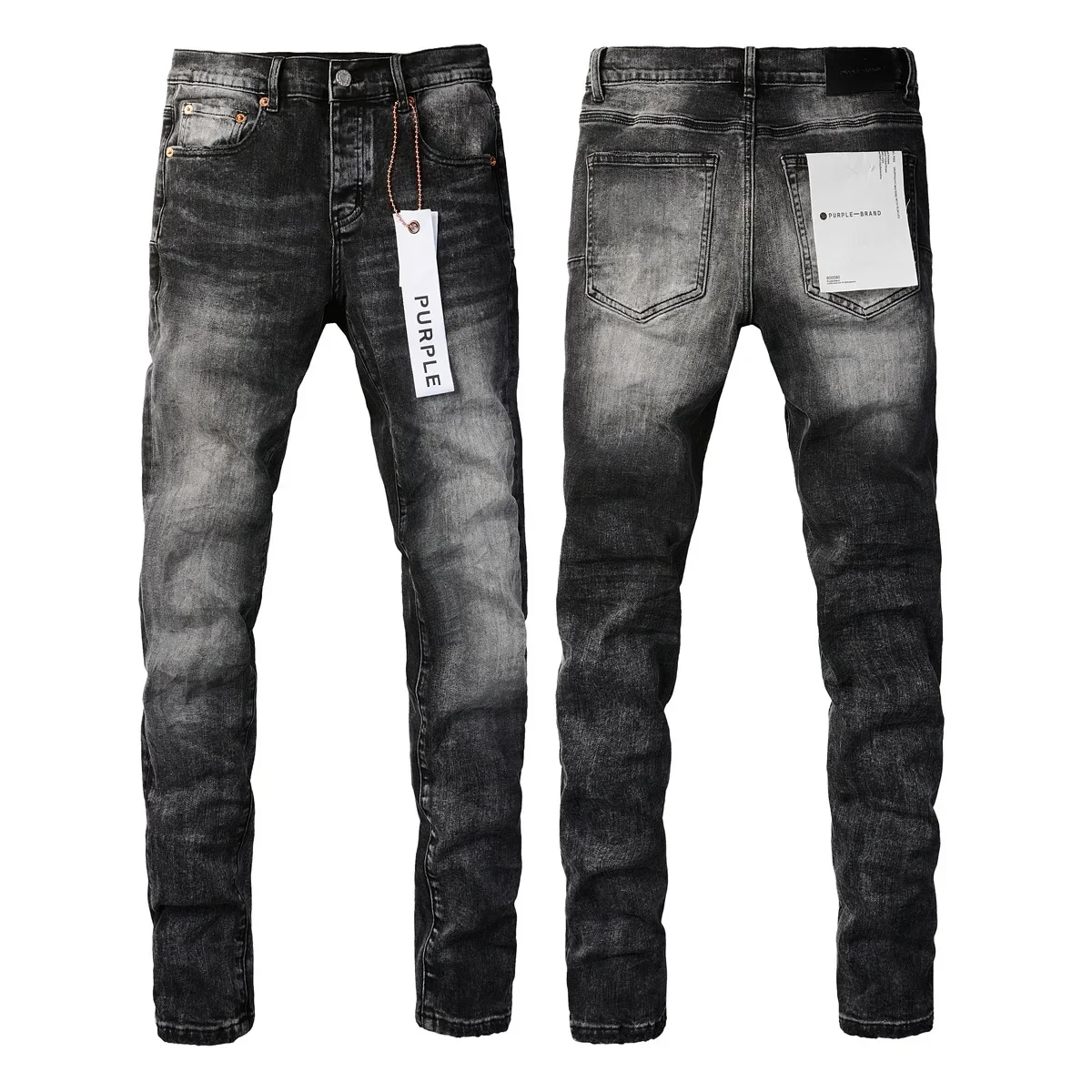 Jeans American High Street Blue Patch 2024 New Fashion Trend High Quality Jeans