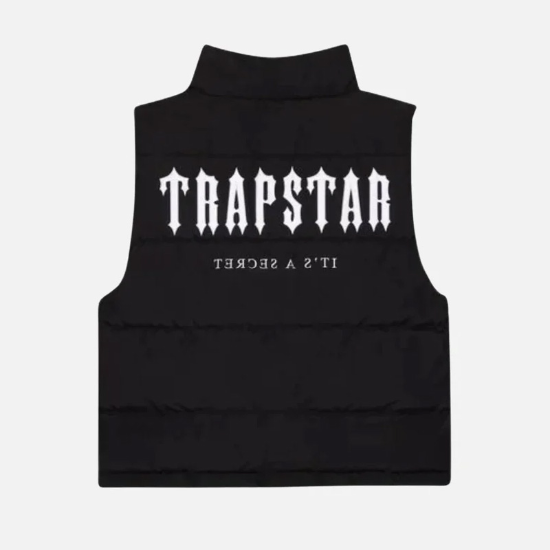 TRAPSTAR Decoded Gilet-black/white