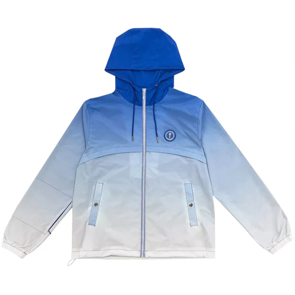TRAPSTAR Irongate T Windbreaker-Grdient Blue