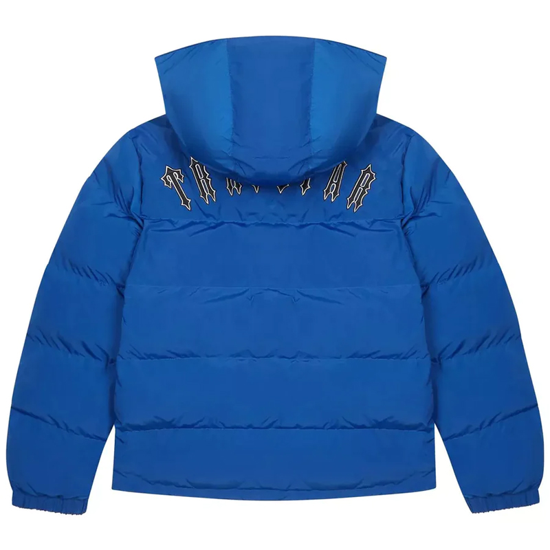 TRAPSTAR Blue Irongate Jacket Detachable Hood