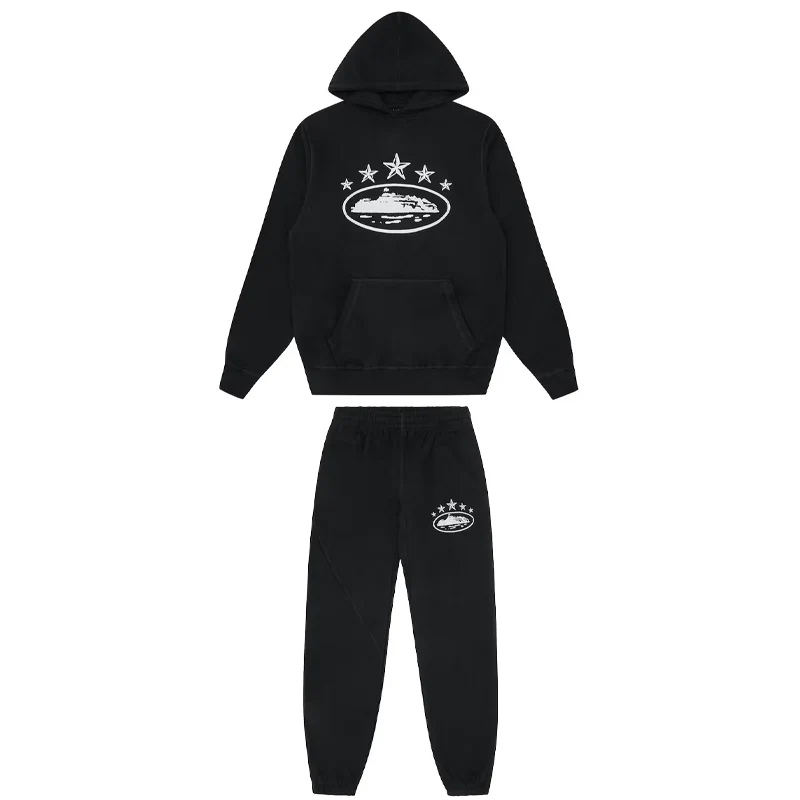 Corteiz 5 Starz Alcatraz Black