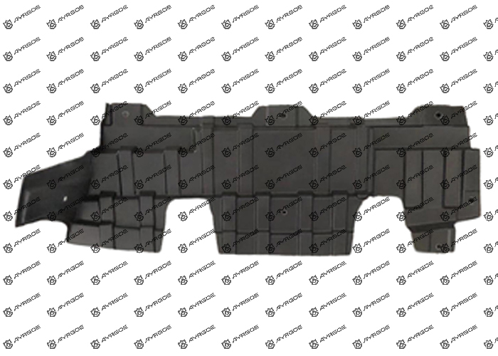 5173100XKV08B BUMPER LOWER DEFLECTOR FR