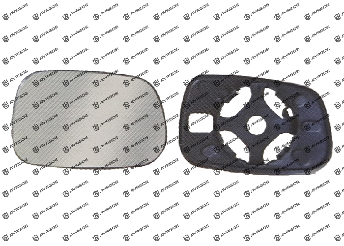 A15-BS8202051 REARVIEW MIRROR GLASS