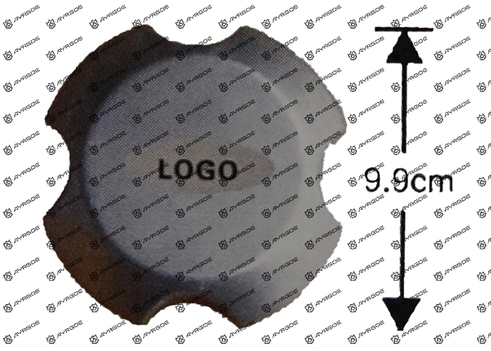 S11-3100119 SMALL STEEL RIM HUBCAP