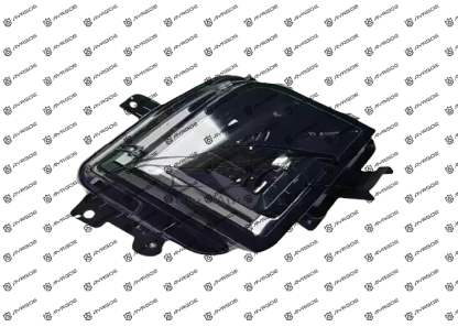 X02-412100** HEAD LAMP ASSY FR RH