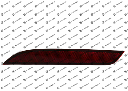 X02-413500** BUMPER SIDE LAMP RR LH