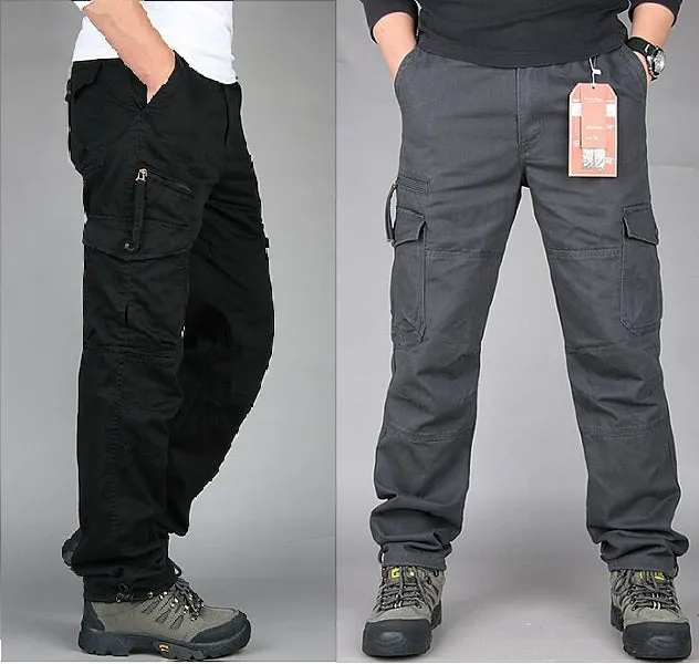 MEN SUMMER CARGO TROUSERS (PACK OF 2) – Fashion Life Store