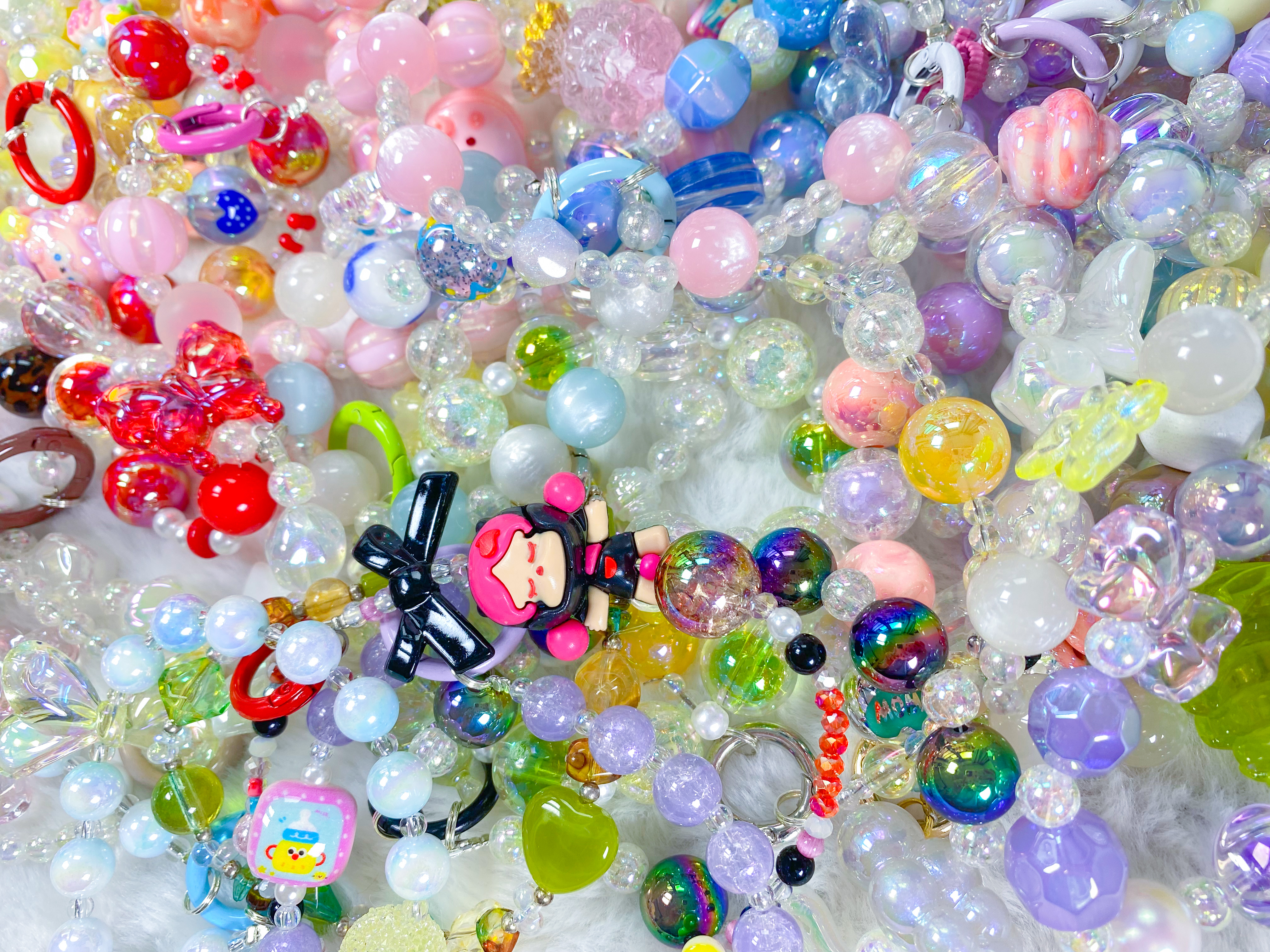 Key chains original designs 52 pieces
