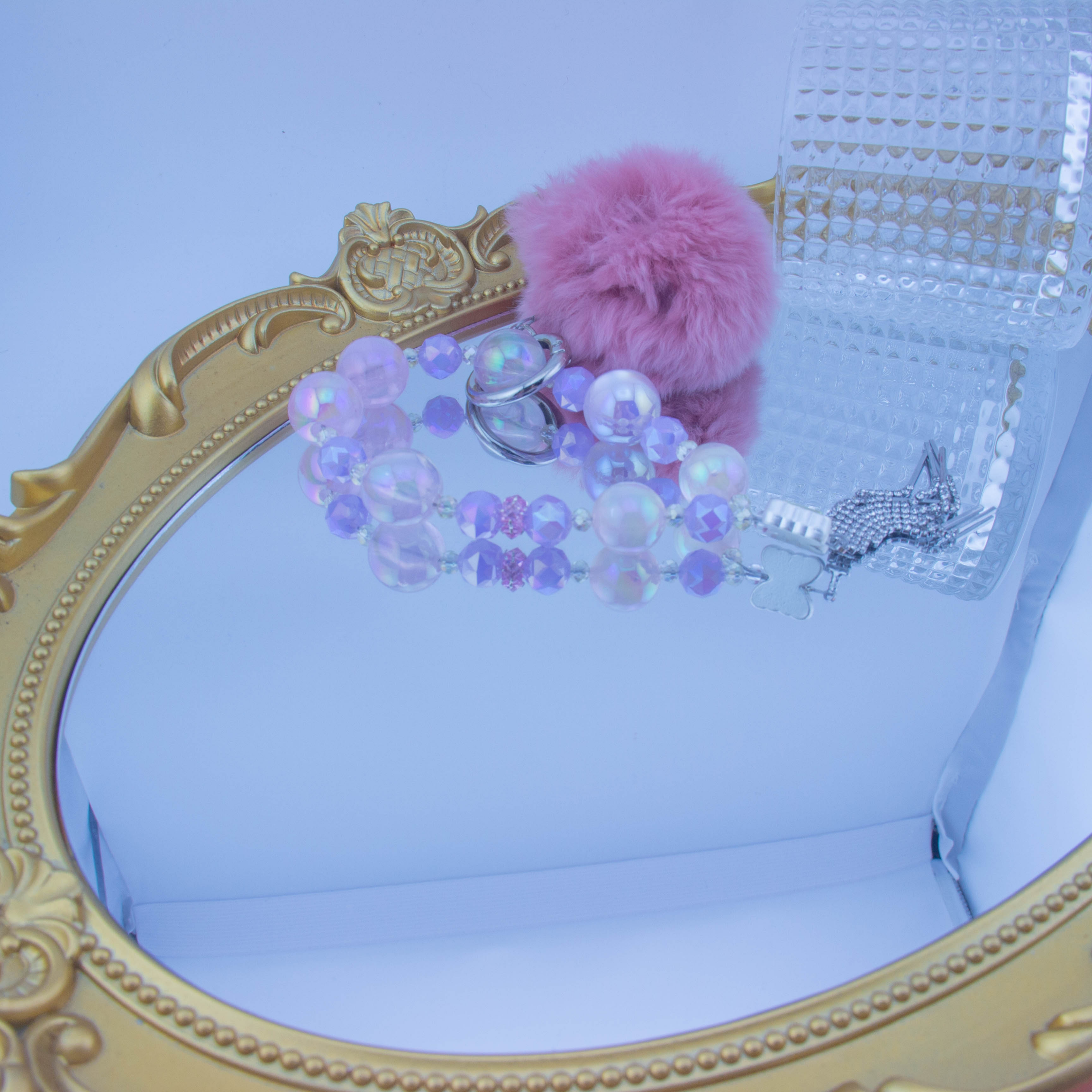 CUSTOM Bag Phone key chain,Fashionable short strap,Strap for women&Girls,Phone Accessories
