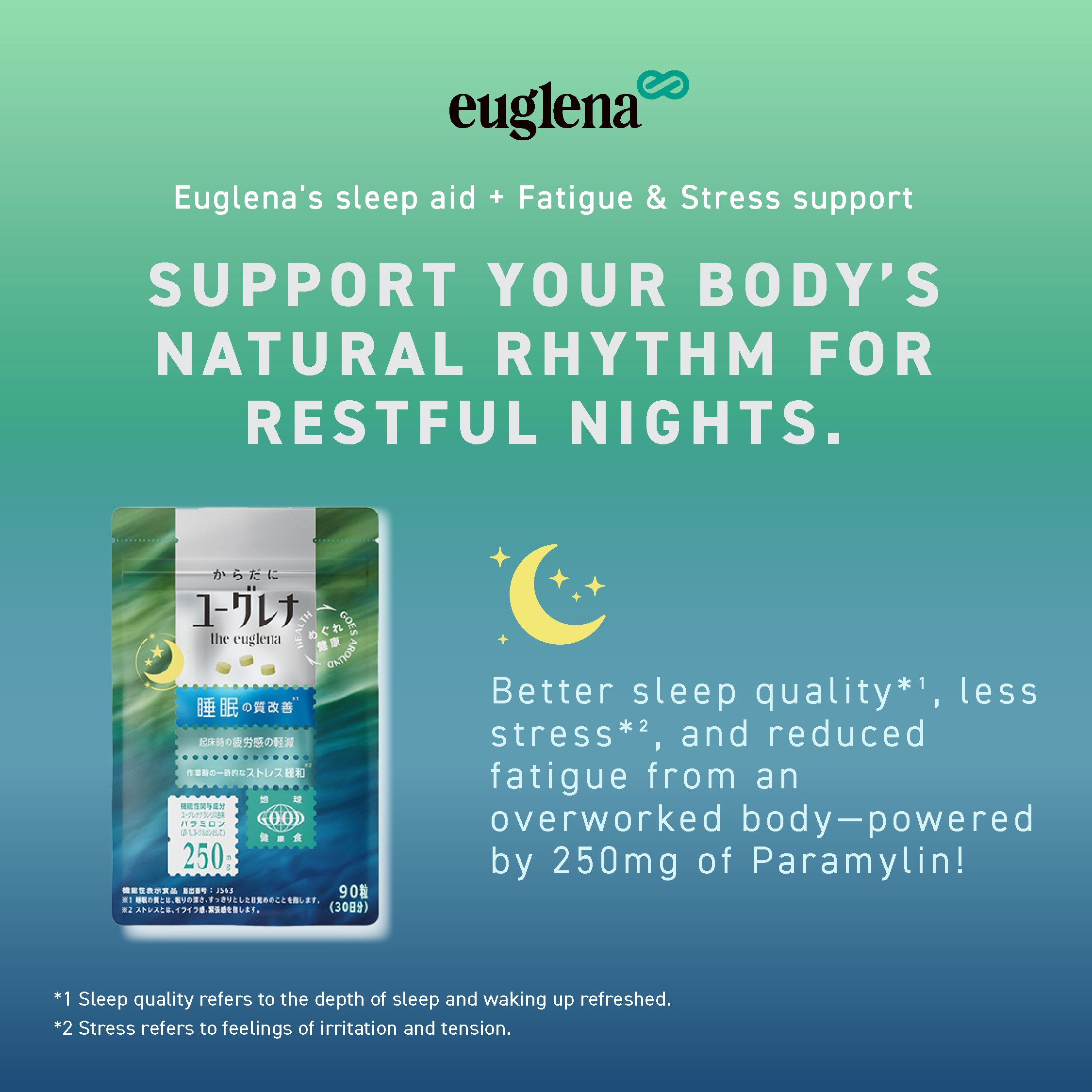 SLEEP AID + FATIGUE & STRESS SUPPORT