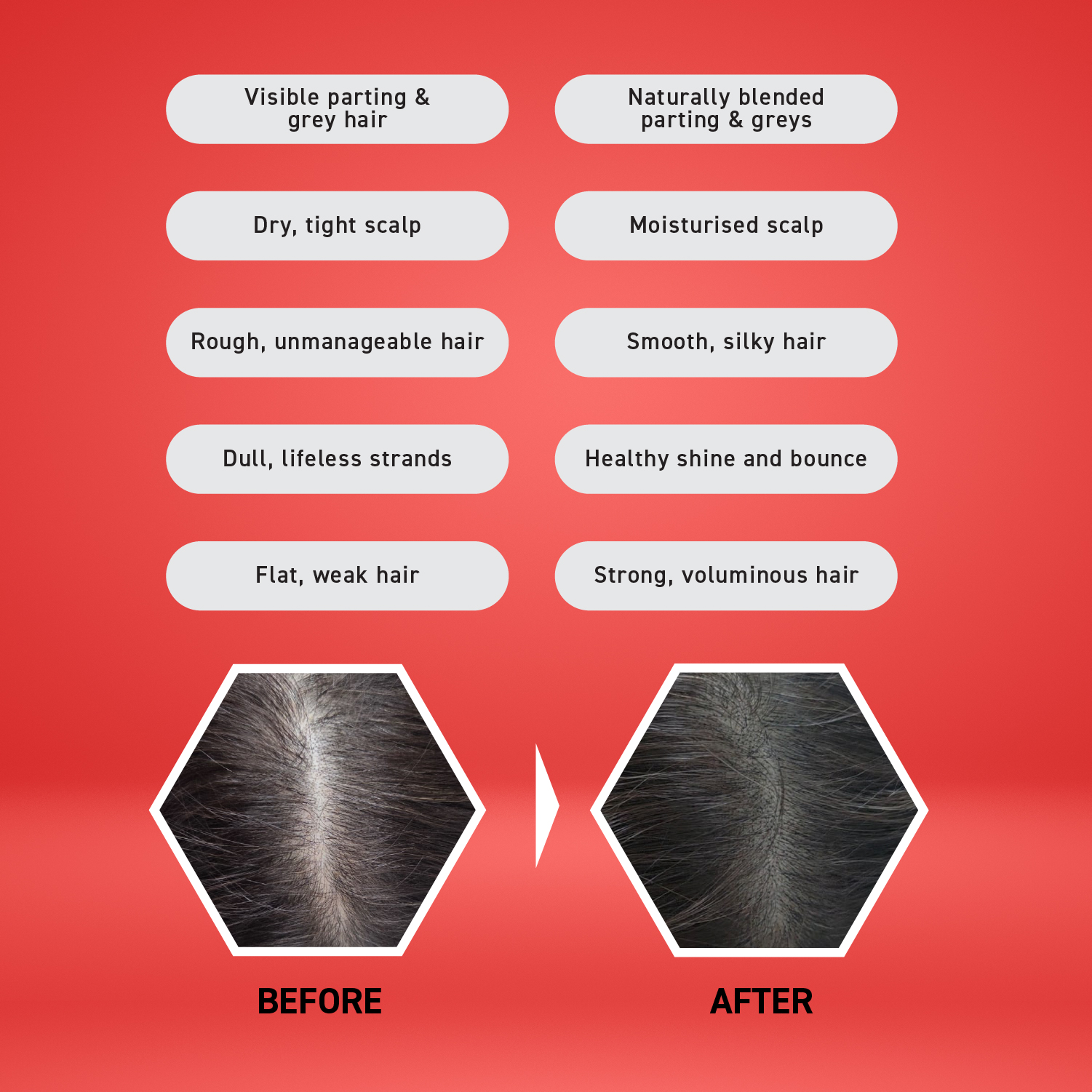 FUSARI HAIR FOUNDATION (BLACK)