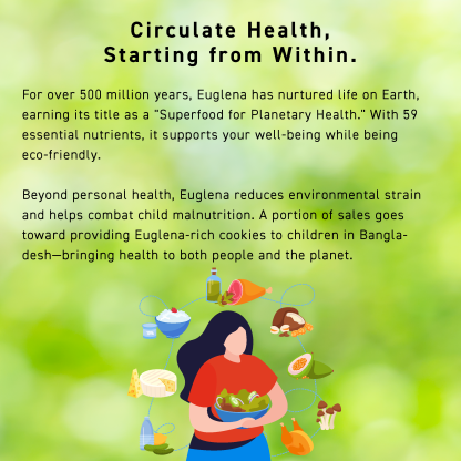 THE EUGLENA POWDER PLUS LACTOBACILLUS