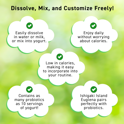 THE EUGLENA POWDER PLUS LACTOBACILLUS