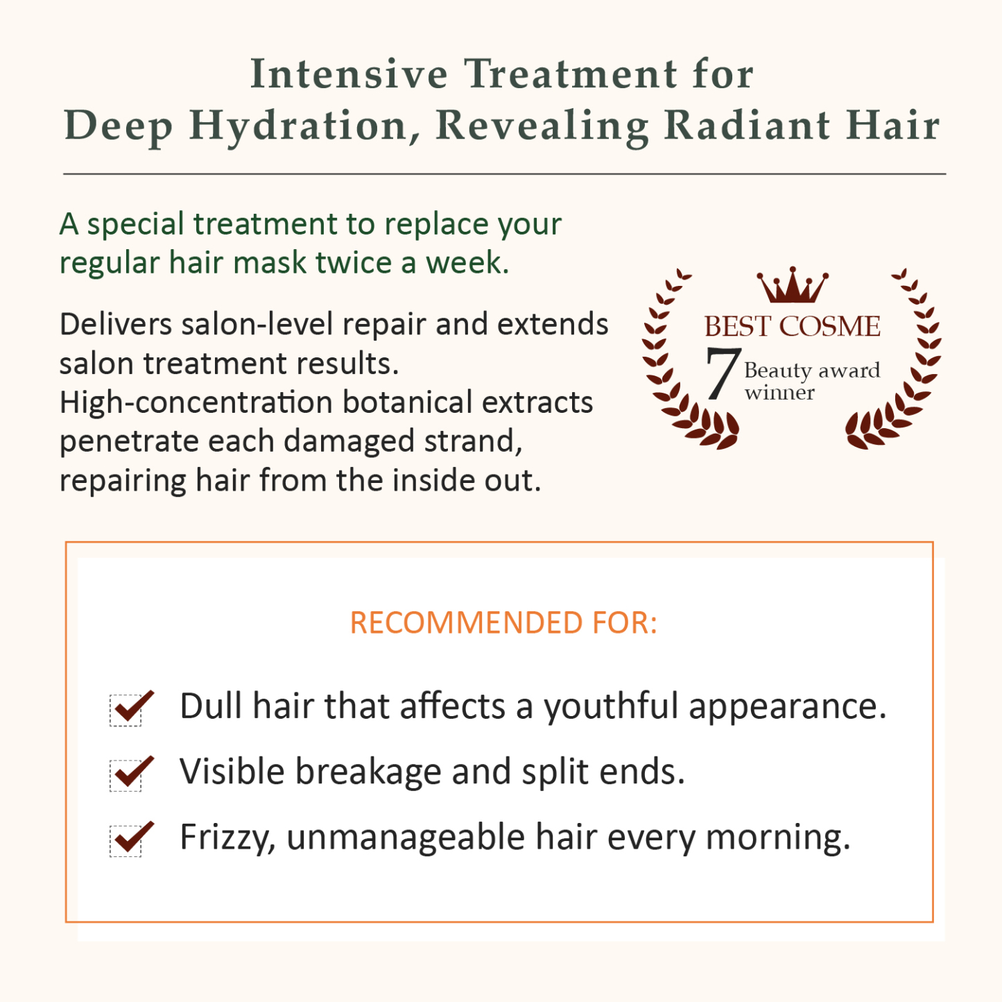 La CASTA AROMA ESTHE ENRICH GLOW DEEP MASK