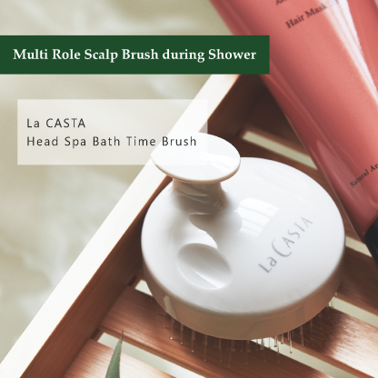 La CASTA HEAD SPA BATHTIME BRUSH