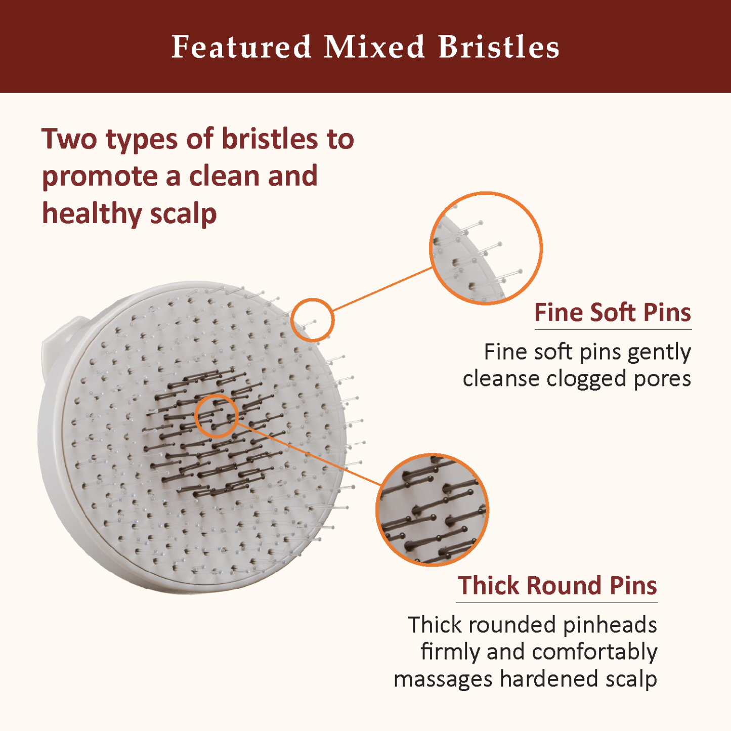 La CASTA HEAD SPA BATHTIME BRUSH