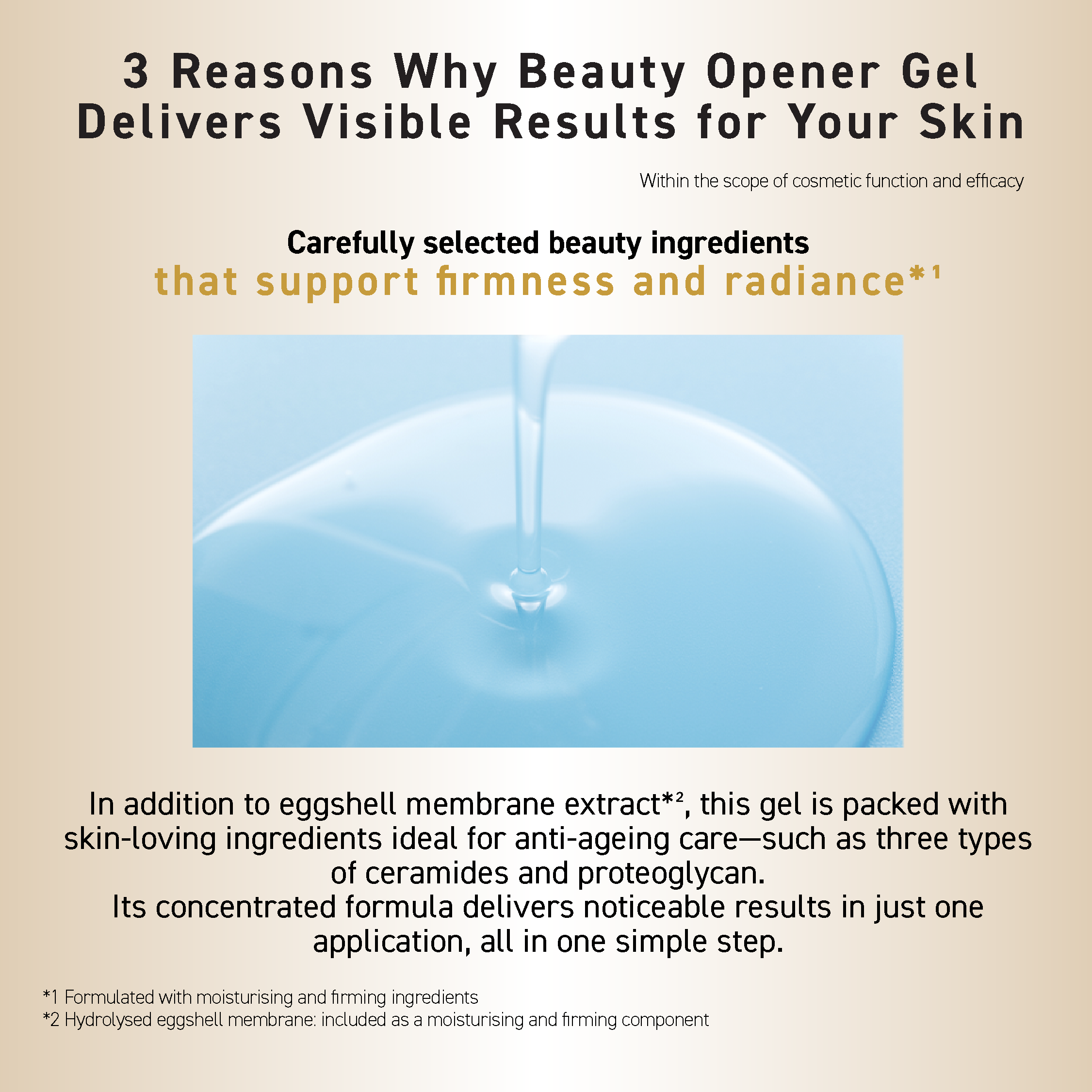 OZIO BEAUTY OPENER GEL