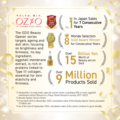 OZIO BEAUTY OPENER SERUM W&W