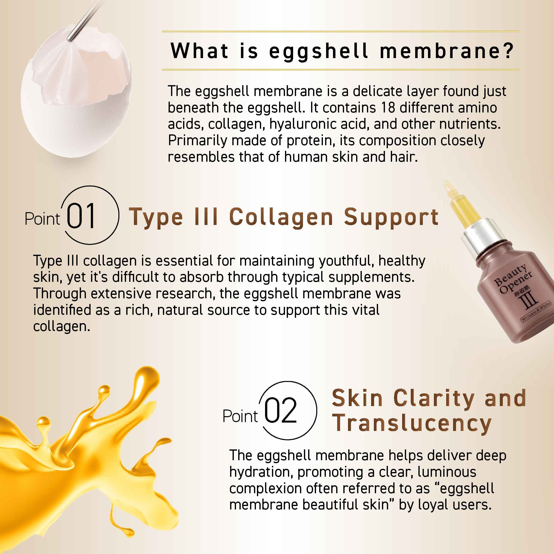 OZIO BEAUTY OPENER SERUM W&W