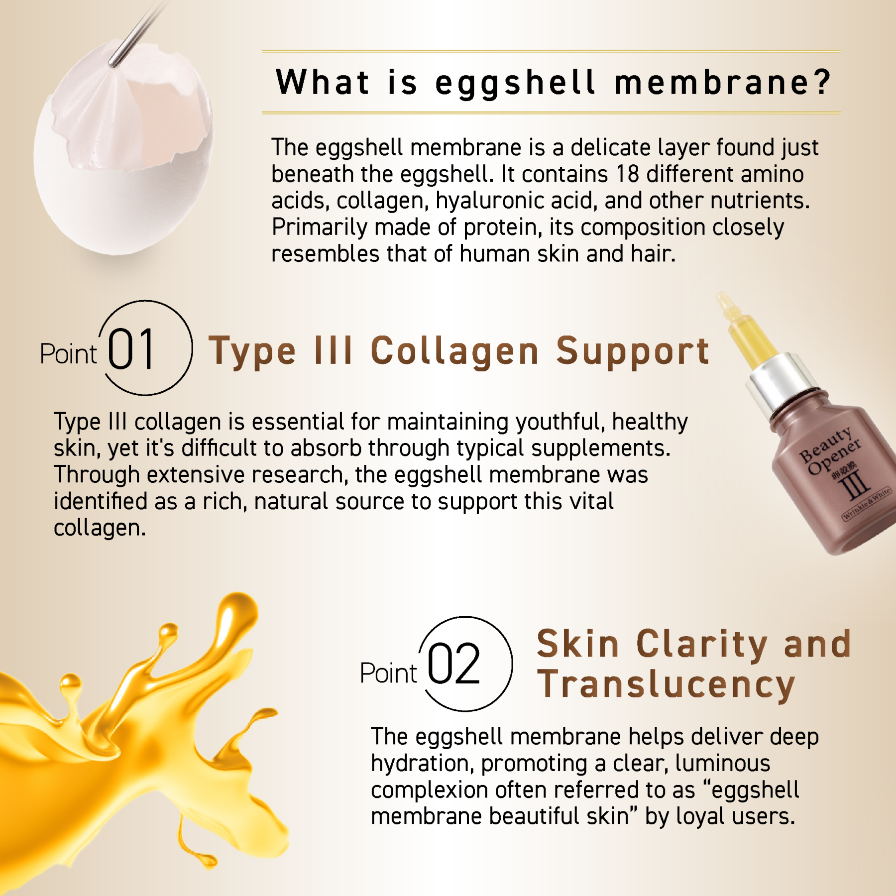 OZIO BEAUTY OPENER SERUM W&W