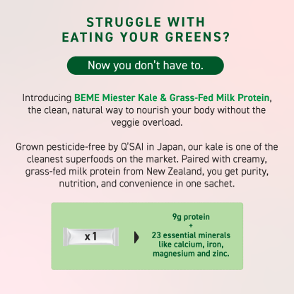 KALE & GRASS-FED MILK PROTEIN