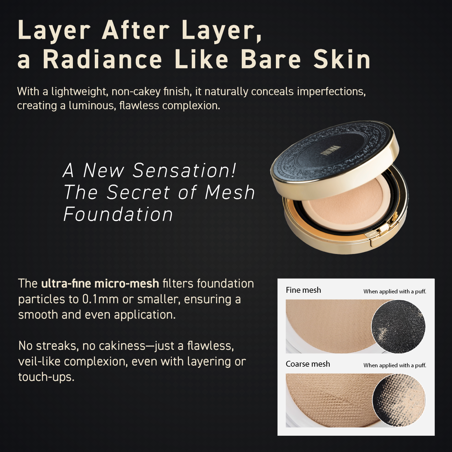 BIONIA MESH SKIN PACT