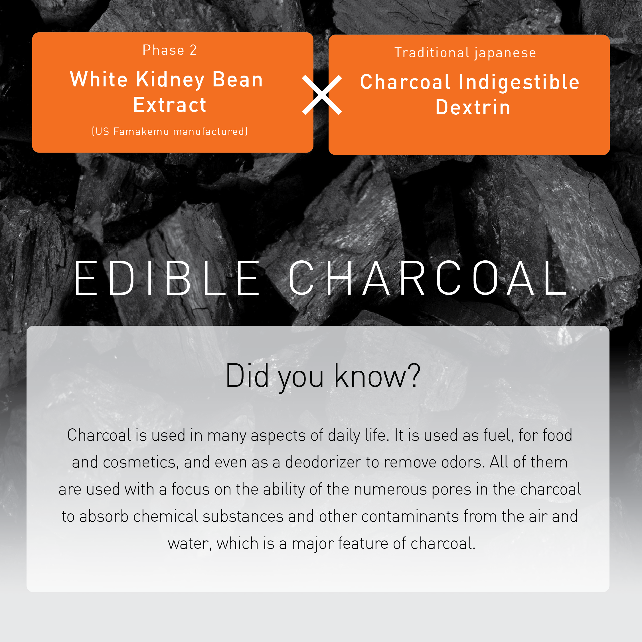 CALORESETA x CHARCOAL (54 tablets)