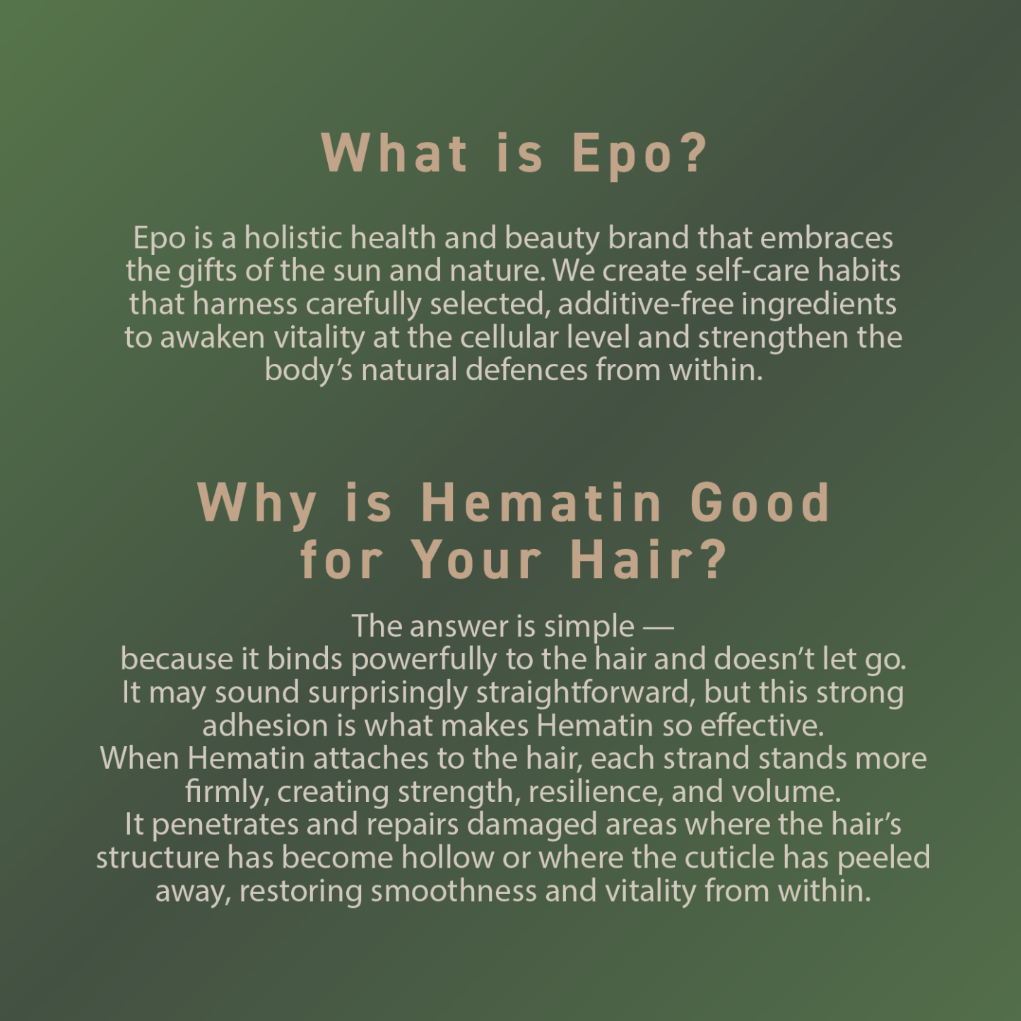 EPO PREMIUM HEMATIN