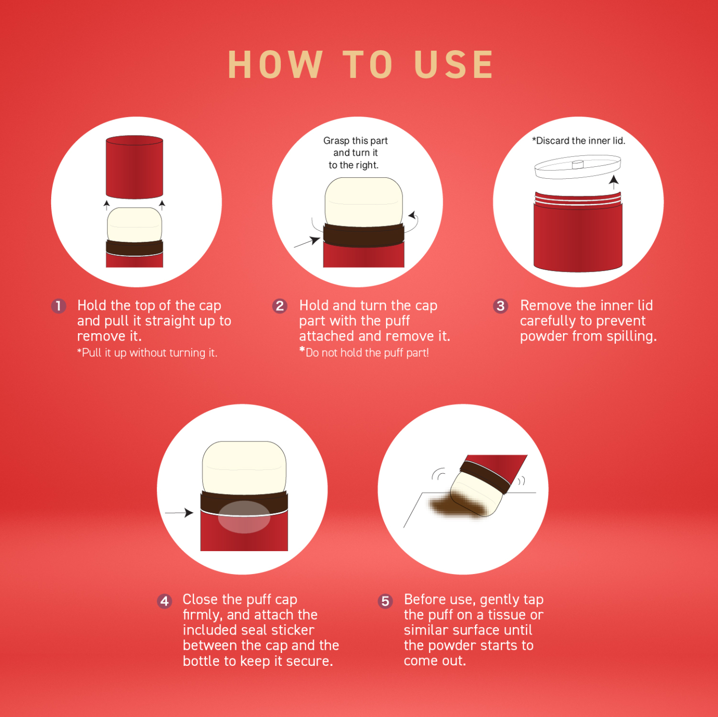 FUSARI HAIR FOUNDATION (BLACK)