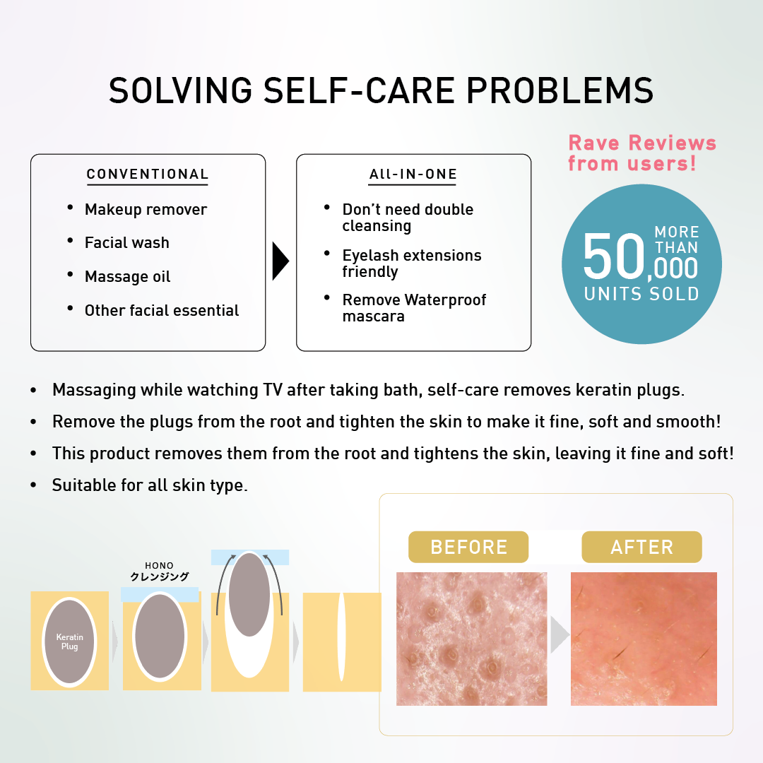 HONO MC CLEANSING MASSAGE GEL (120g)