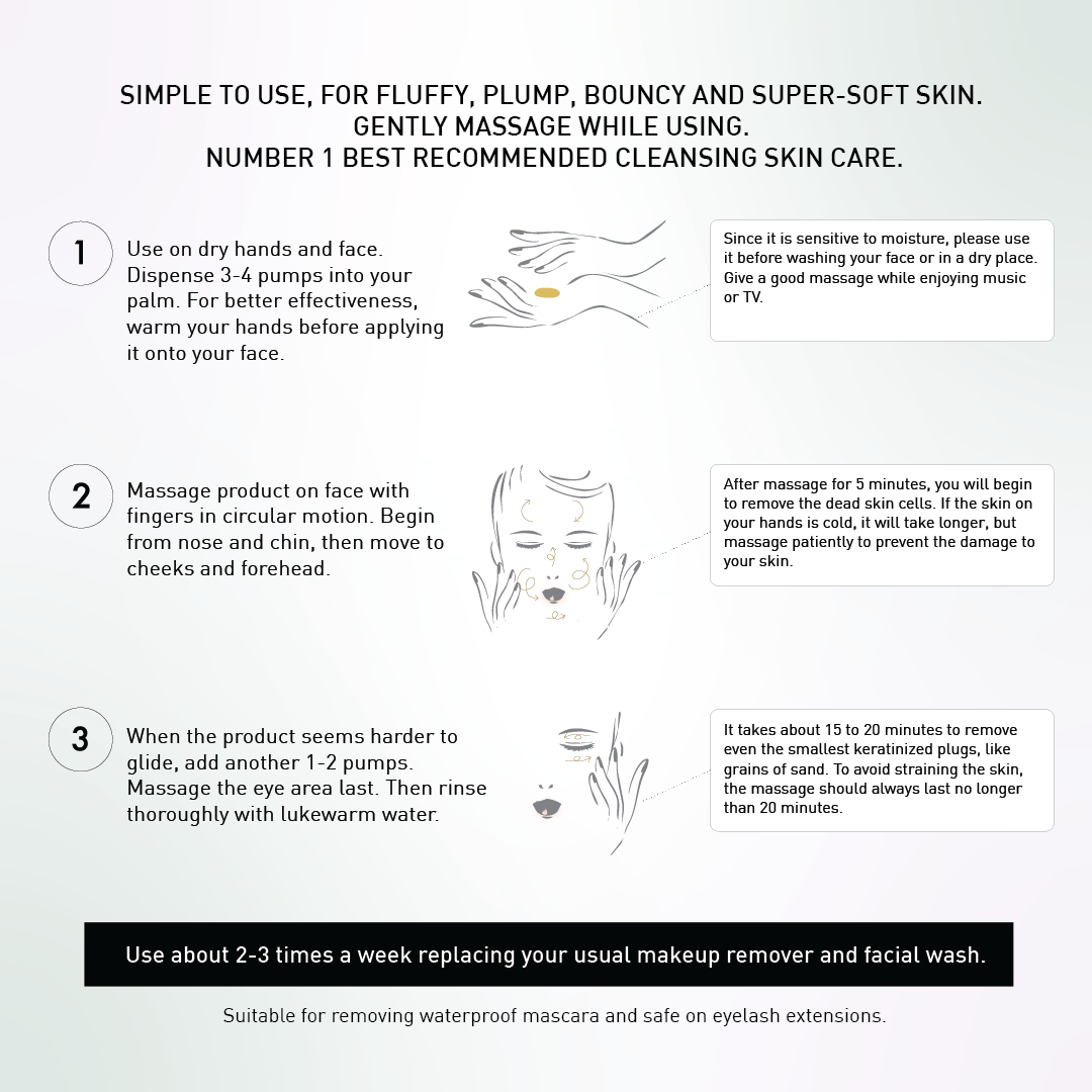 HONO MC CLEANSING MASSAGE GEL (120g)