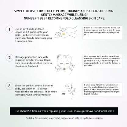 HONO MC CLEANSING MASSAGE GEL (120g)