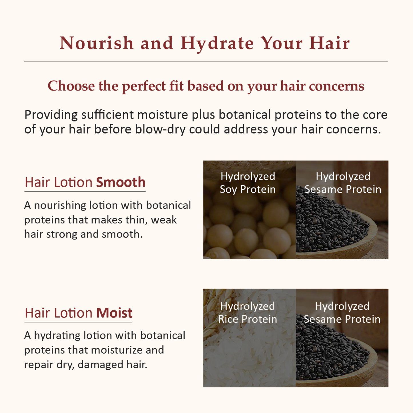 La CASTA AROMA ESTHE HAIR LOTION SMOOTH