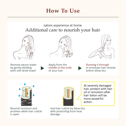 La CASTA AROMA ESTHE HAIR LOTION SMOOTH