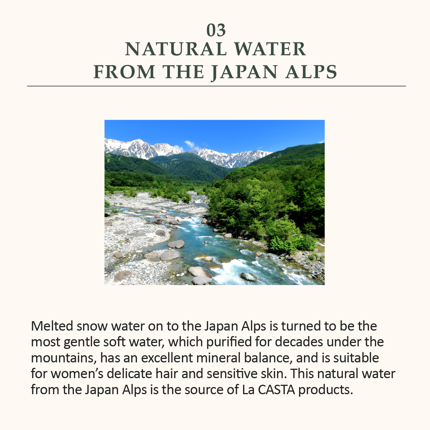 La CASTA AROMA ESTHE HAIR LOTION SMOOTH