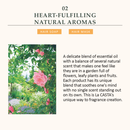 La CASTA AROMA ESTHE HAIR SOAP 21