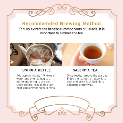 SALACIA TEA BLACK SOYBEAN PLUS