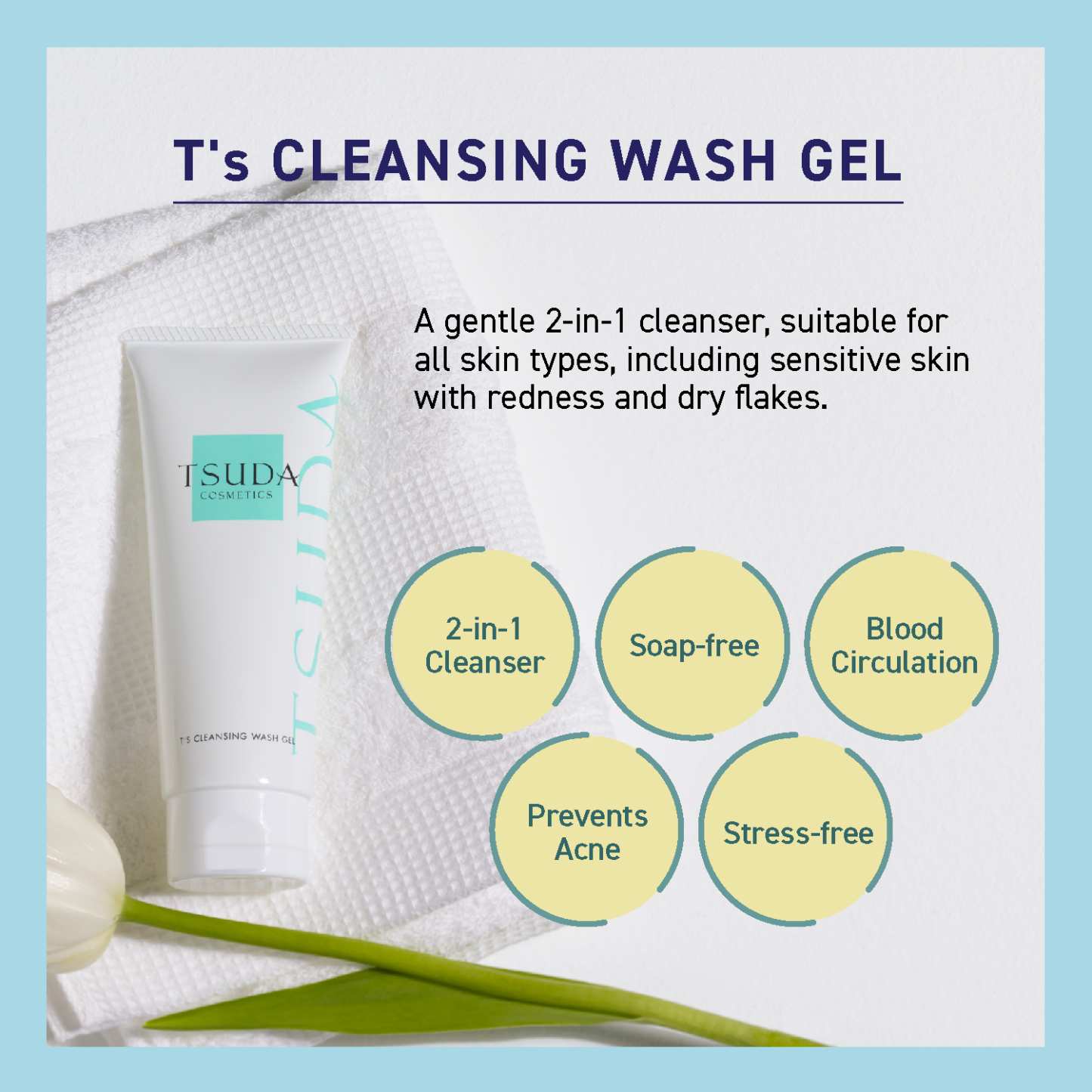 T's CLEANSING WASH GEL