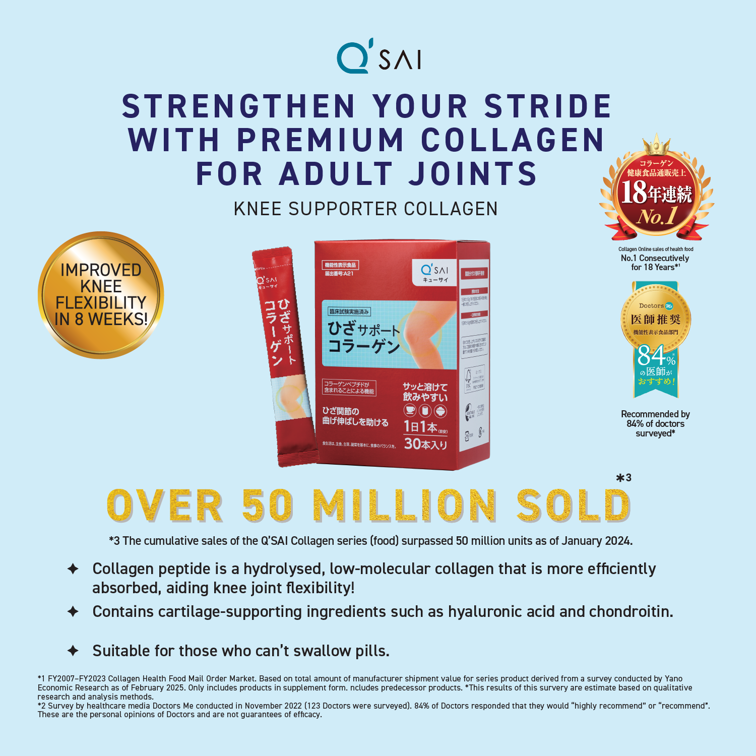 KNEE SUPPORTER COLLAGEN