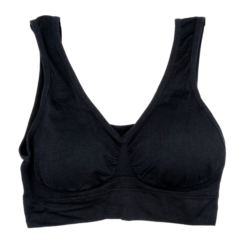 VENUS NIGHT NONWIRE BRA BLACK L-LL