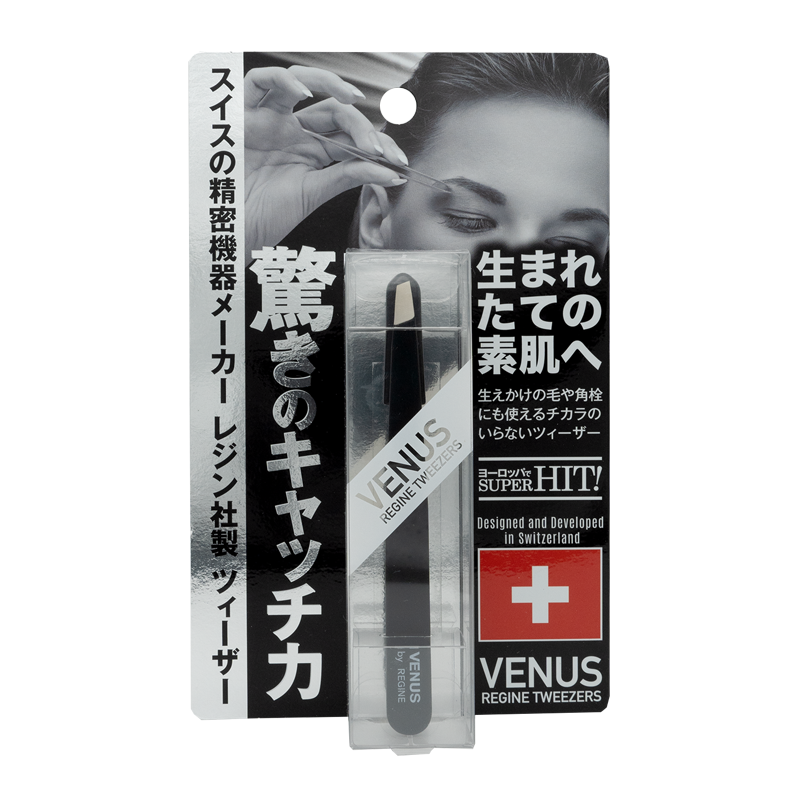 REGINE VENUS TWEEZERS BLACK