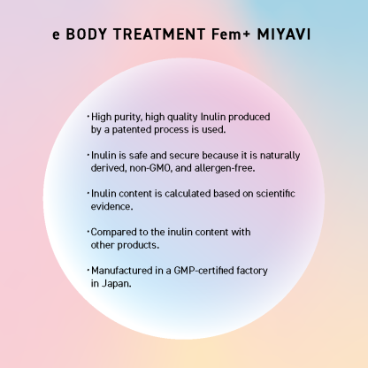 INULIN e BODY TREATMENT Fem+ MIYAVI