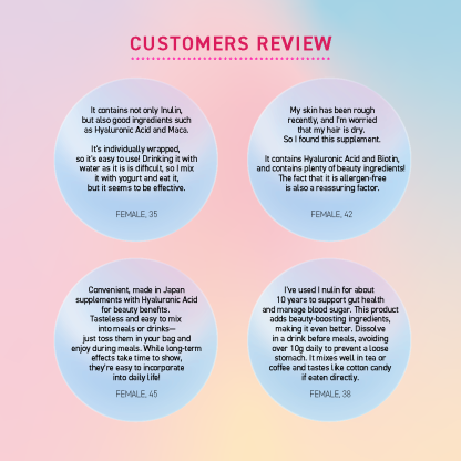 INULIN e BODY TREATMENT Fem+ MIYAVI