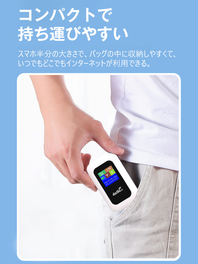 高性能ポケットWiFi