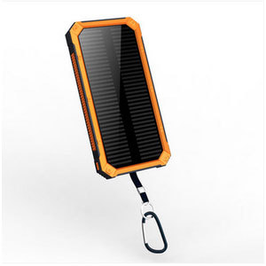 【多機能ソーラー充電器】モバイルバッテリー 20000mAh大容量 高輝度LEDライト アウトドア、登山、旅行、出張、防災に最適
