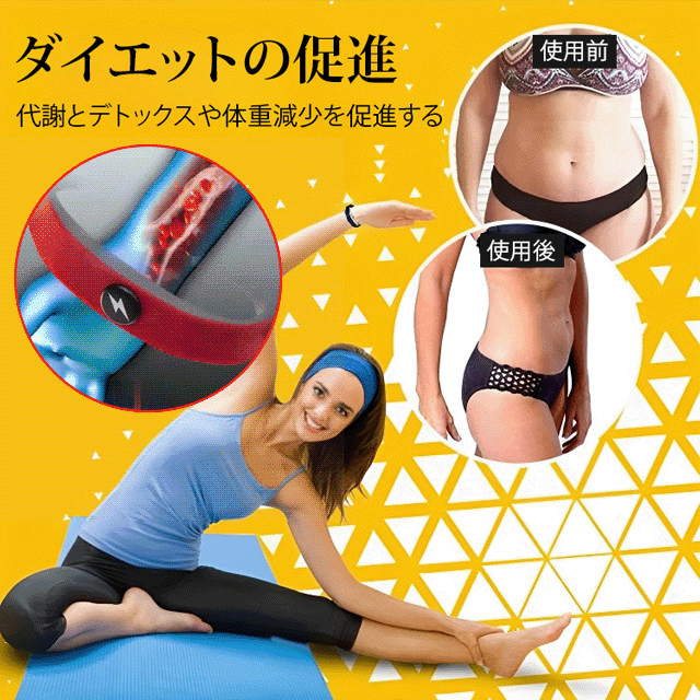 男女兼用血糖値ケアの健康ブレスレット